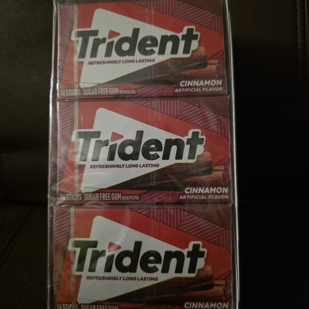 TRIDENT CINNAMON 12 PACK GUM